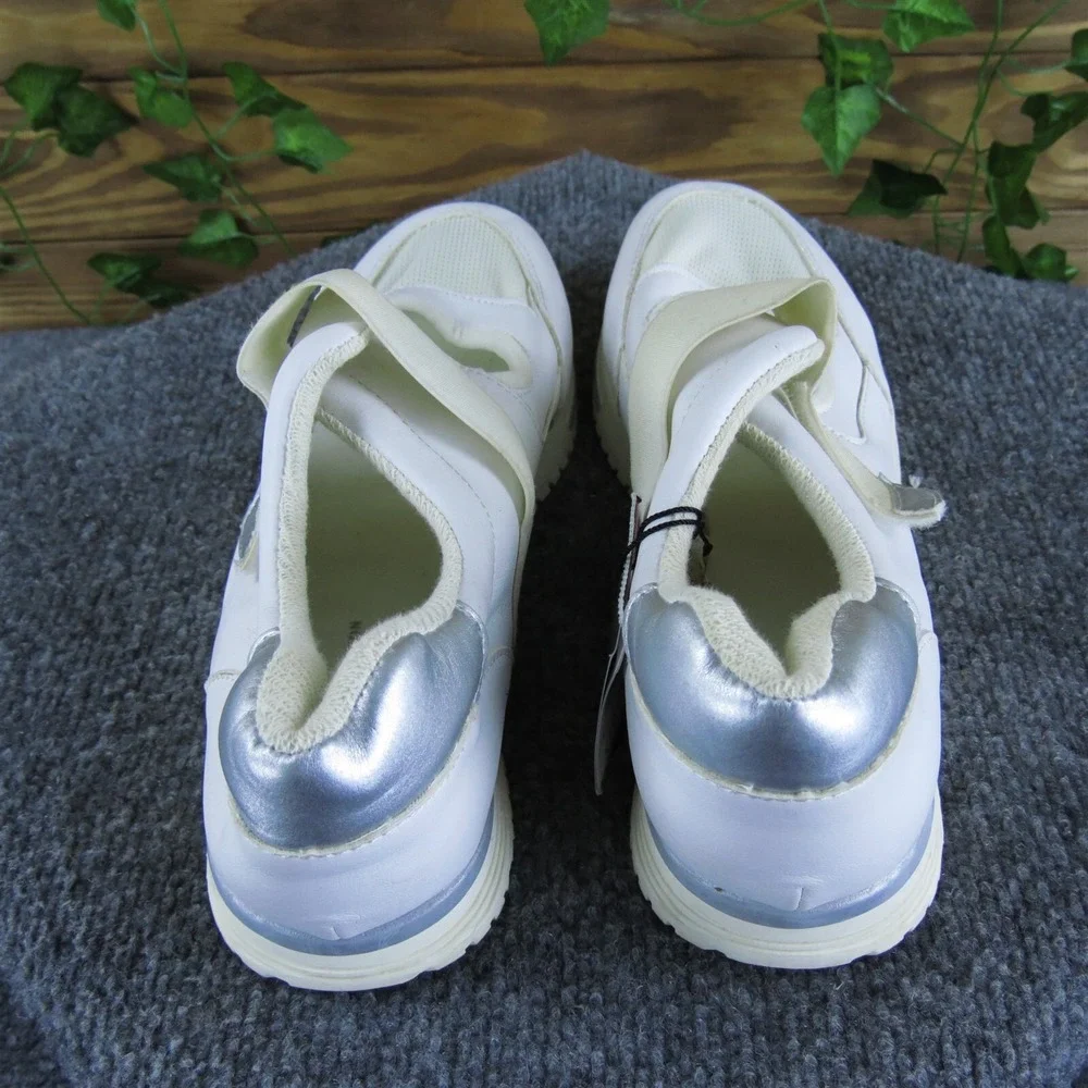 Zara Women's Basic Collection Sneaker White Synthetic 10 Medium Gently Used 2025
